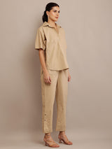 Kaft Khaki Top