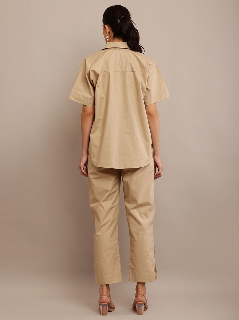 Kaft Khaki Top