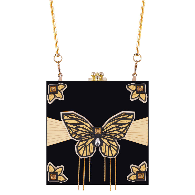 THE GOLDEN BUTTERFLY BAG