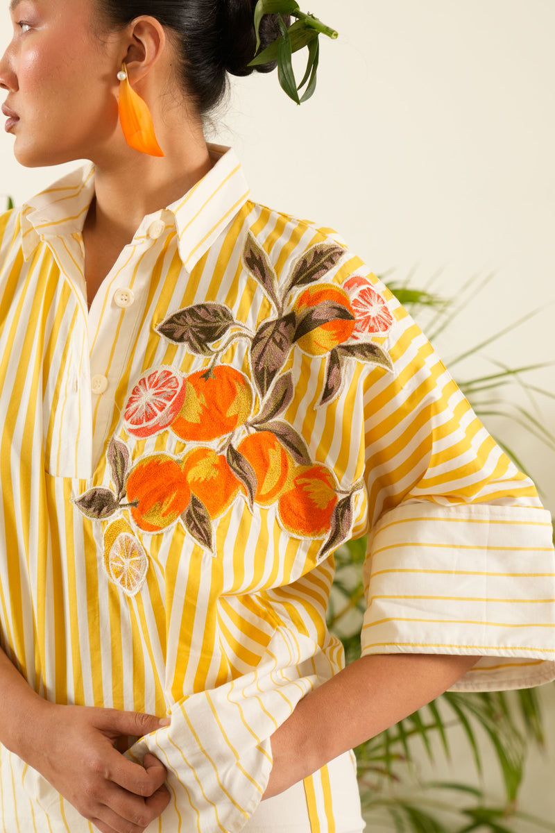 Fresca de Mandarin Shirt