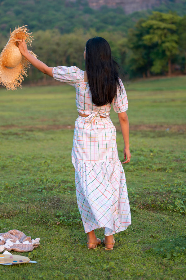 Crayon Gathered Skirt