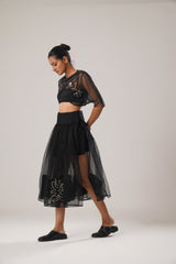 MJ WRAP SKIRT