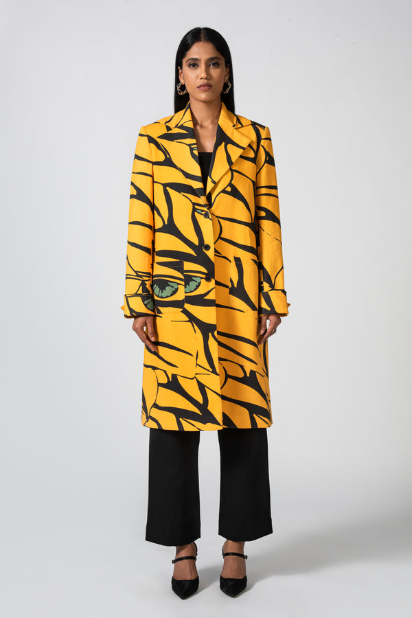 Bold Sunshine Statement Overcoat