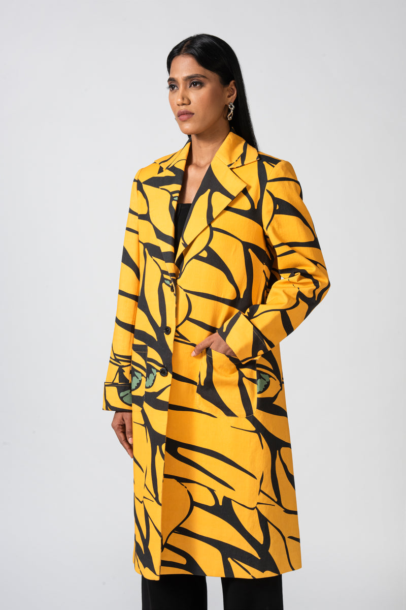 Bold Sunshine Statement Overcoat