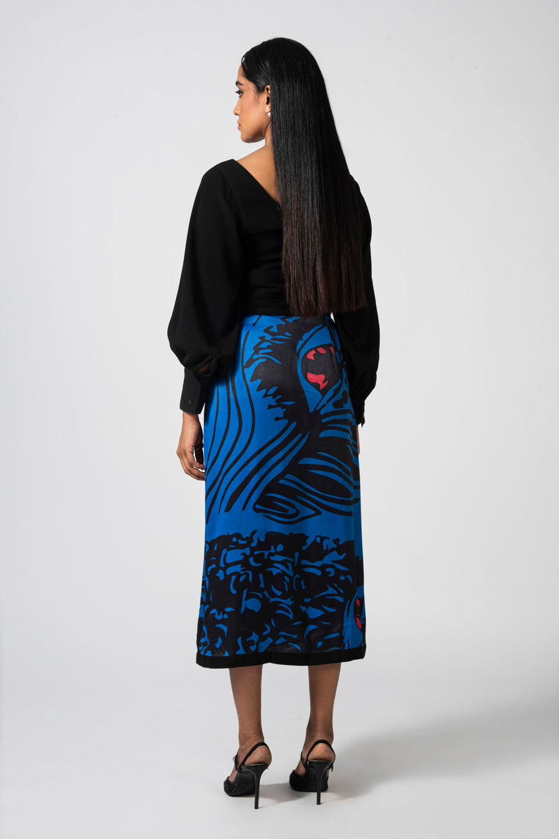 Chic Visions POC wrap skirt