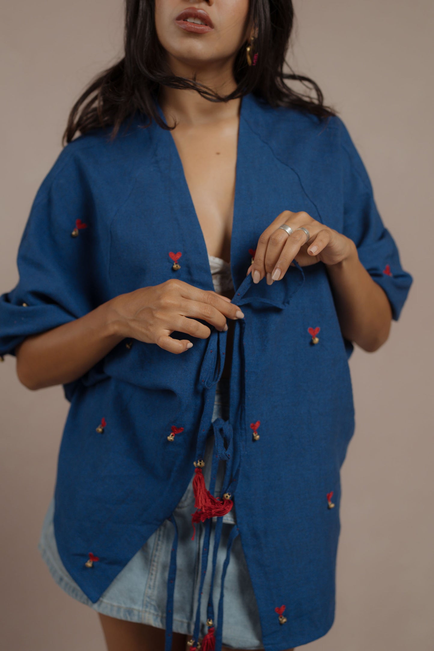 Denim dream shacket