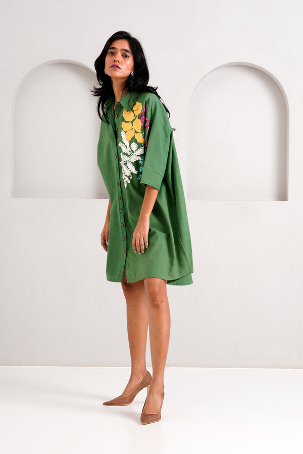 Pine Green Suri - Limitless Love Dress