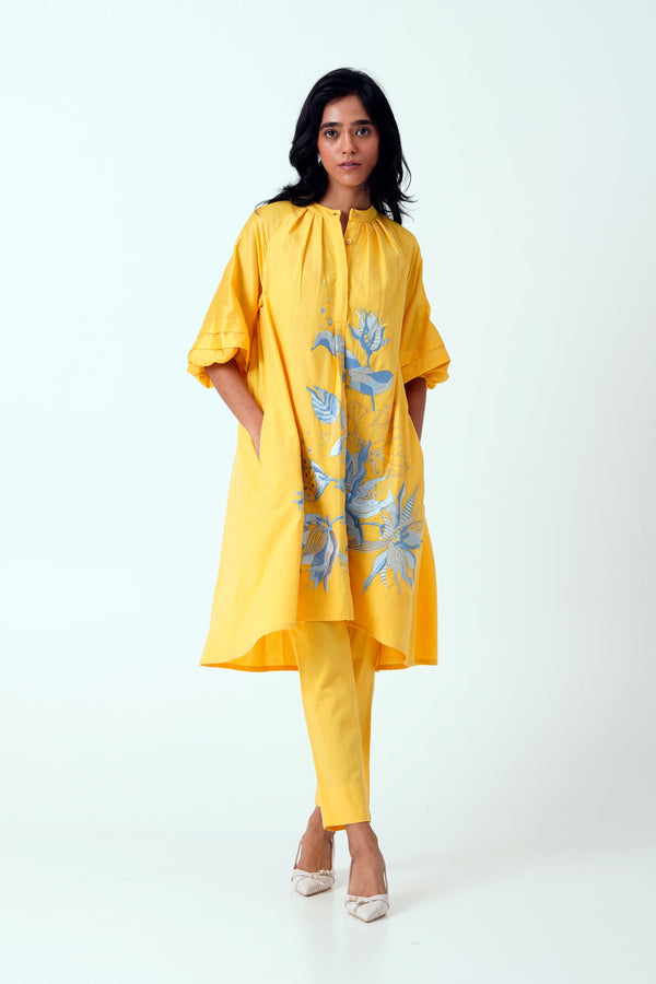 Canary Suvi Set - Embroidered Tunic + Pants