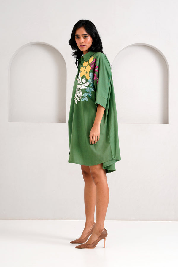 Pine Green Suri - Limitless Love Dress