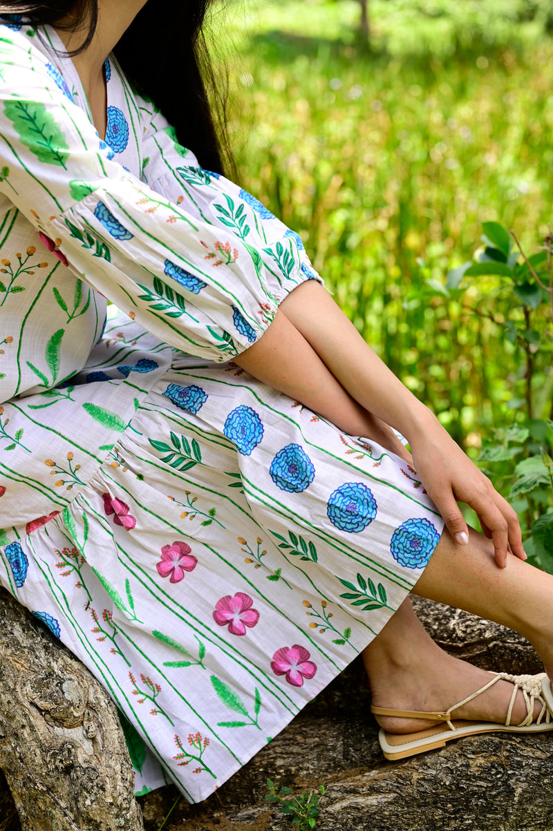 Gardeners Gathered Dress