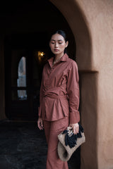 Nara Front knot Shirt