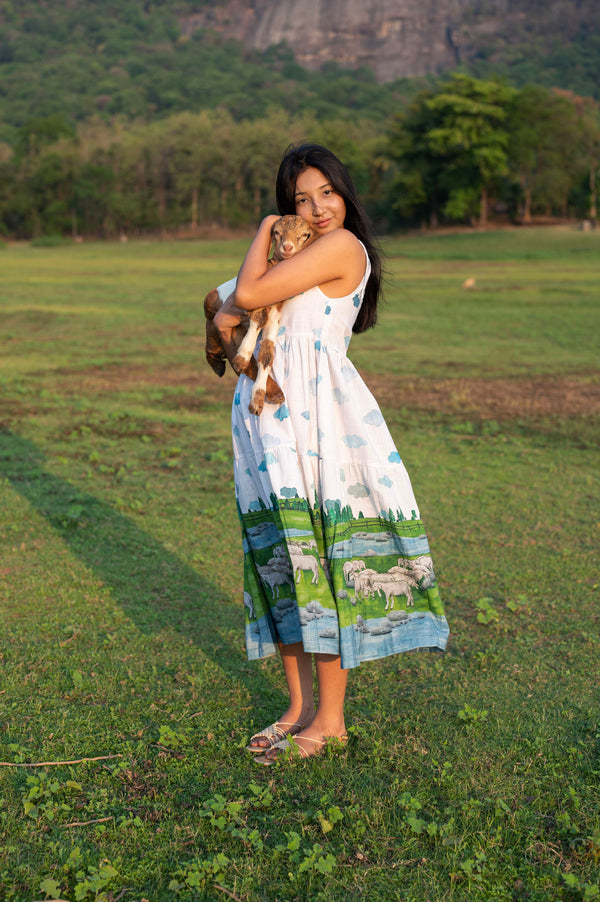 Shepherd Tie Knots Dress