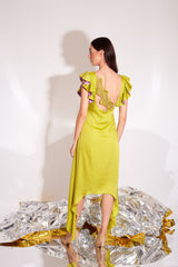 Slime- Charteuse Dress