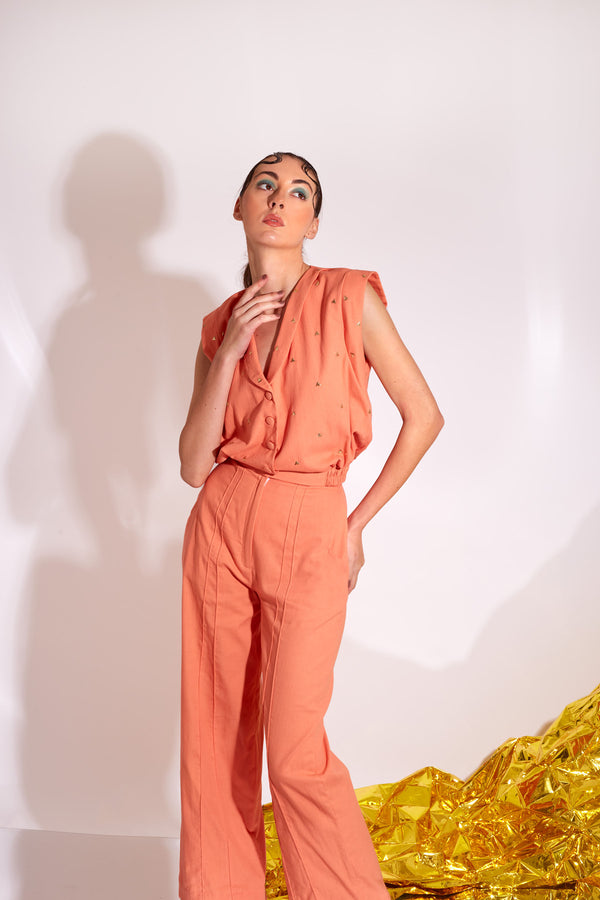 Mod- Tangerine Jacket And Pants