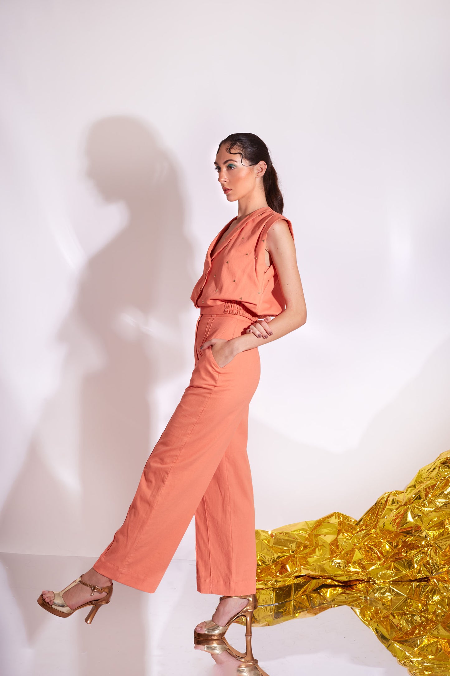 Mod- Tangerine Jacket And Pants