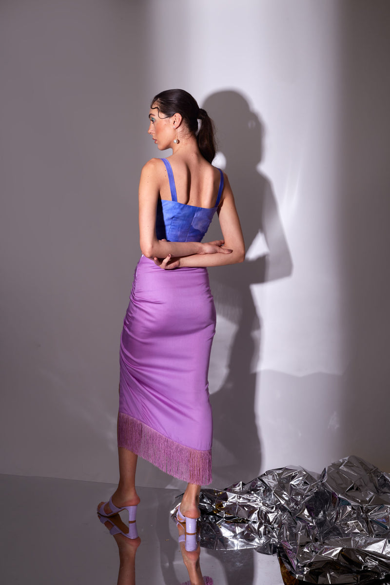 Plum- Top & Skirt